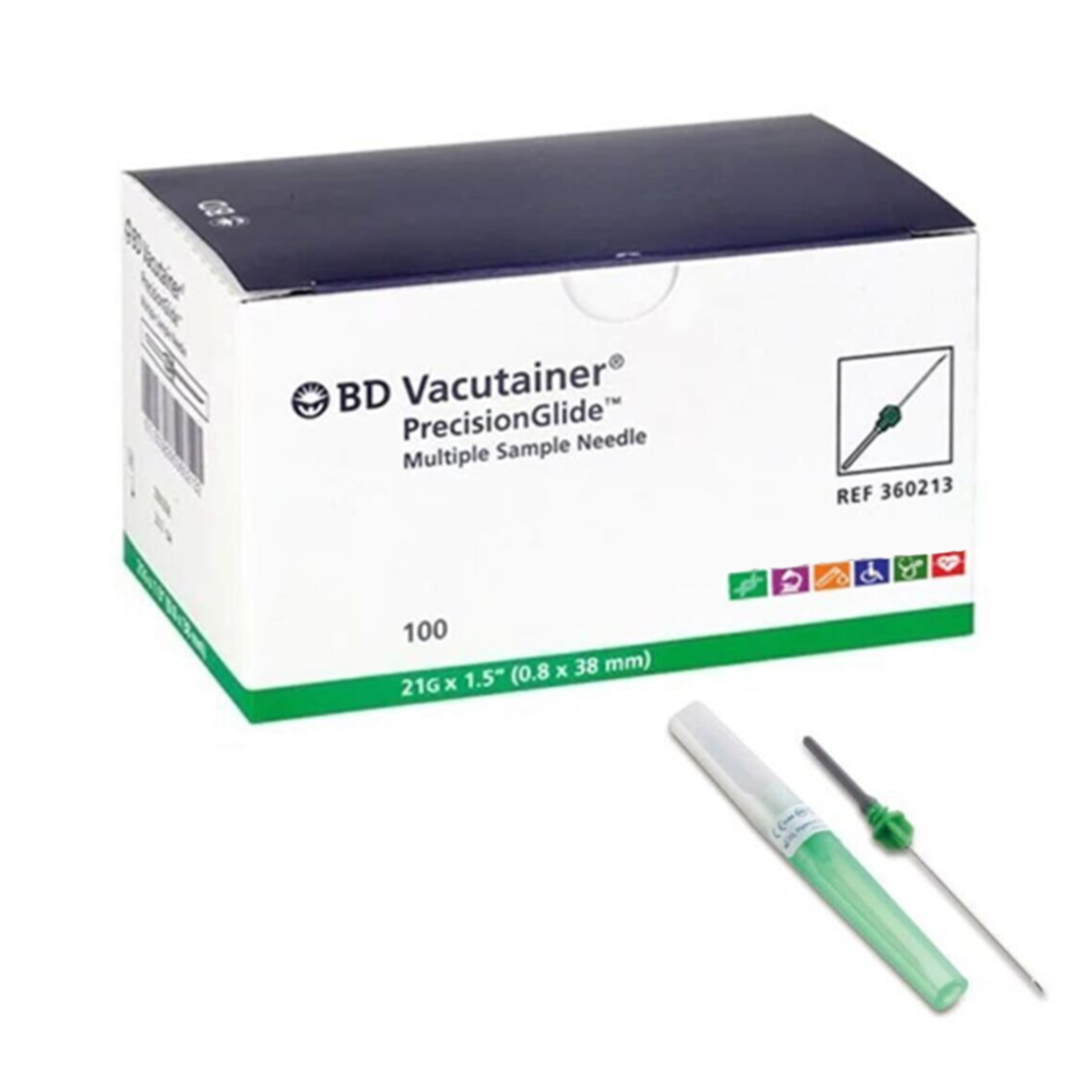 Bd Vacutainer Yeşil Kan Alma Igne Ucu 21g