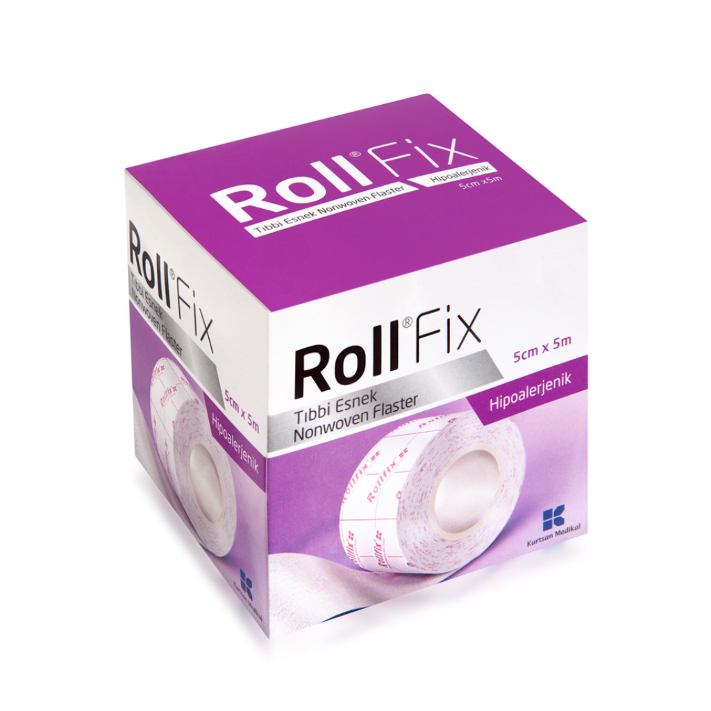 Roll Fix Hipoalerjenik Esnek Flaster 5x5 M 5 Adet